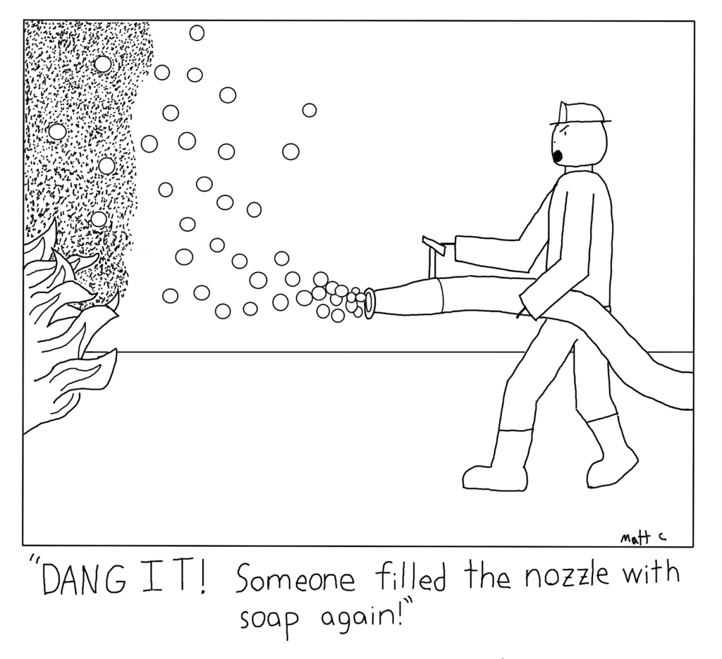 Firefighter Soap Hose