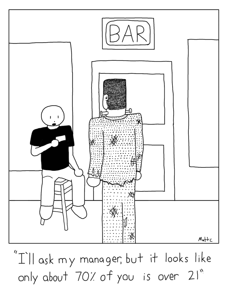 Frankenstein Part Over 21