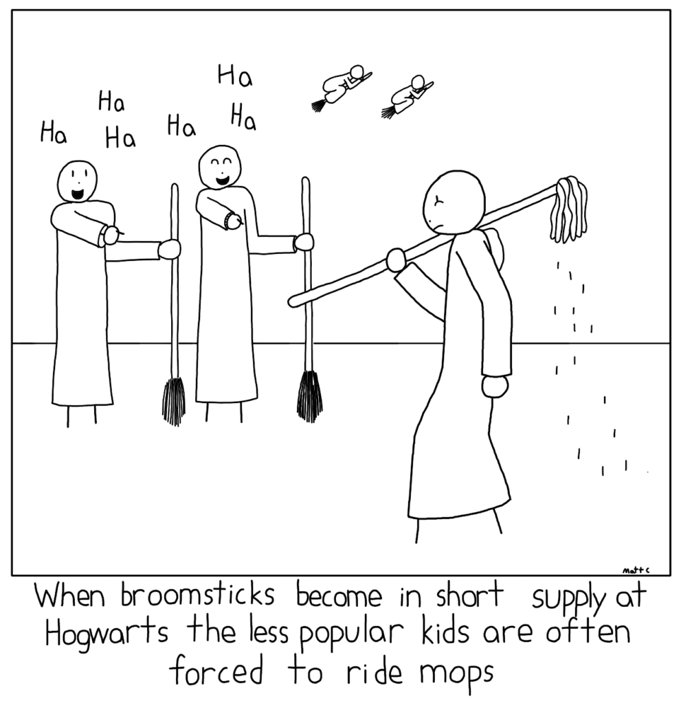 Hogwarts Flying Mops