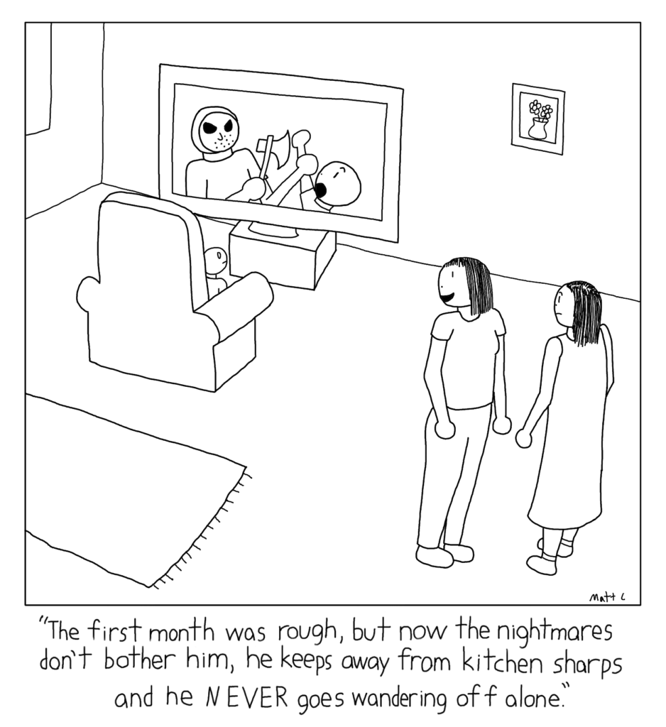 Horror Movie Parenting