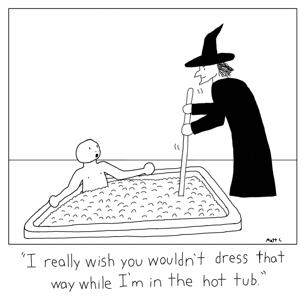 Hot Tub Witch