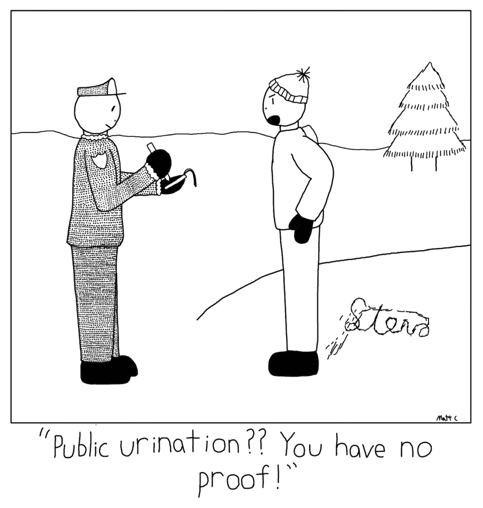Public Urination Proof