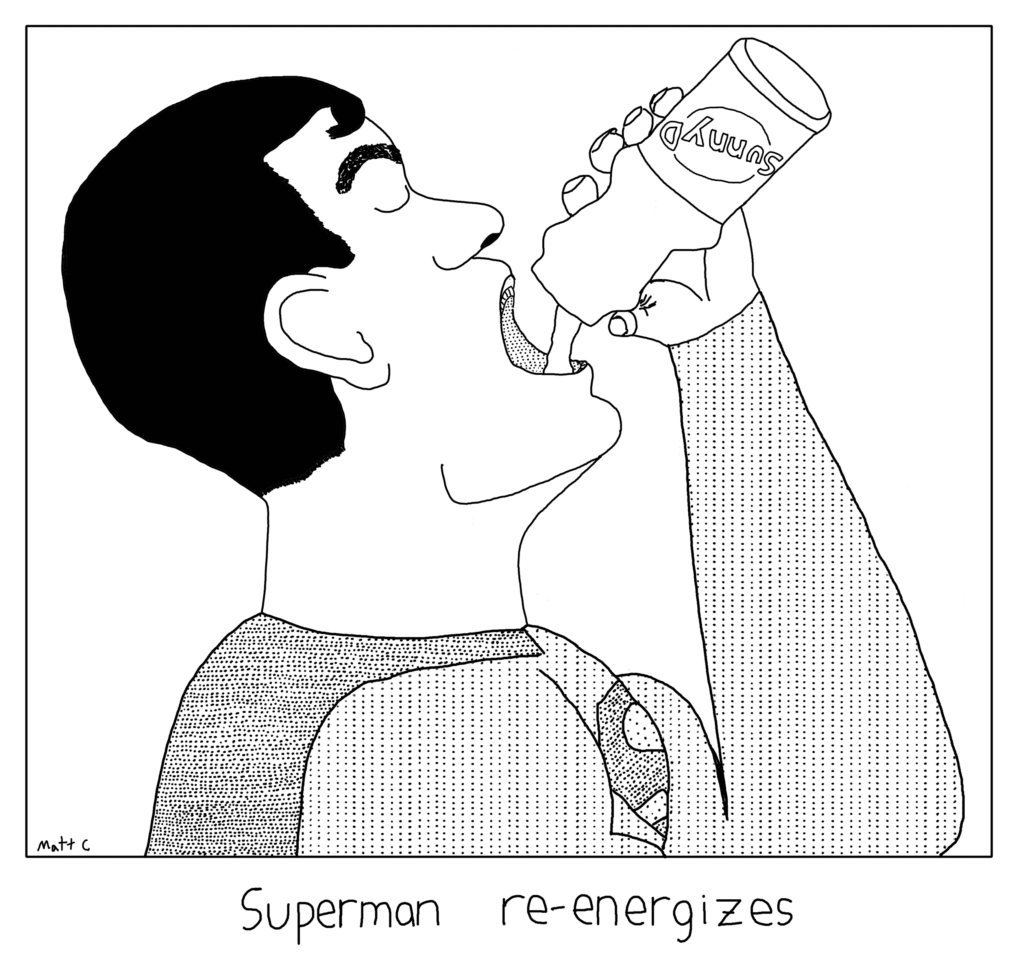 Superman Reenergizes